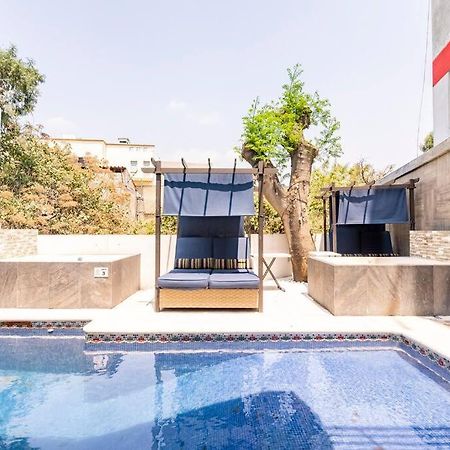 Loft Arte Y Diseno Alberca Climatizada, Amenidades Y Lujo, Terraza Privada Con Asador De Carbon, Cuernavaca Somos Los Unicos Que Te Ofrecemos Para Tu Uso Personal Y Exclusivo 2 Jacuzzis Con Agua Caliente Y Sistema De Hidromasaje Tipo Spa Eksteriør bilde